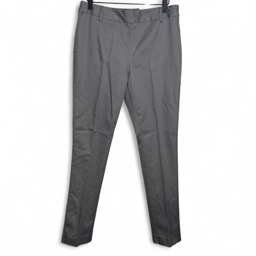 NWT- Cato Gray skinny leg Pants with side zip-women’s size 8